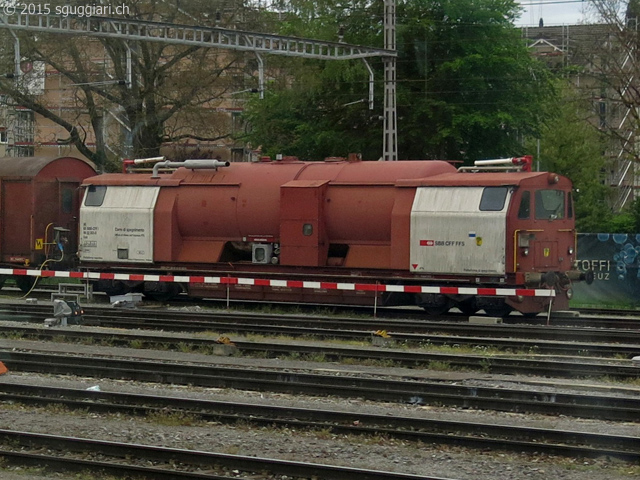 FFS Treno di spegnimento e salvataggio LRZ 76